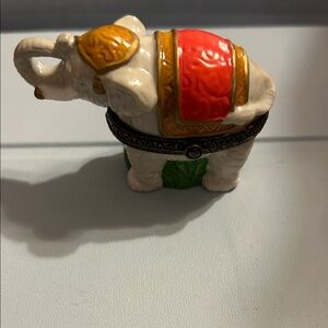 Colorful Elephant trinket box